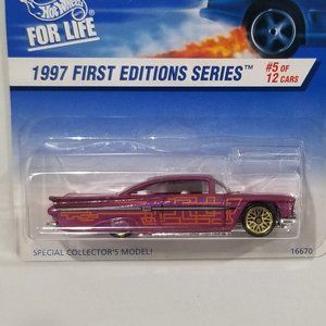 Mattel Hot Wheels - 1997 First Editions - '59 Impala - #517 Pink